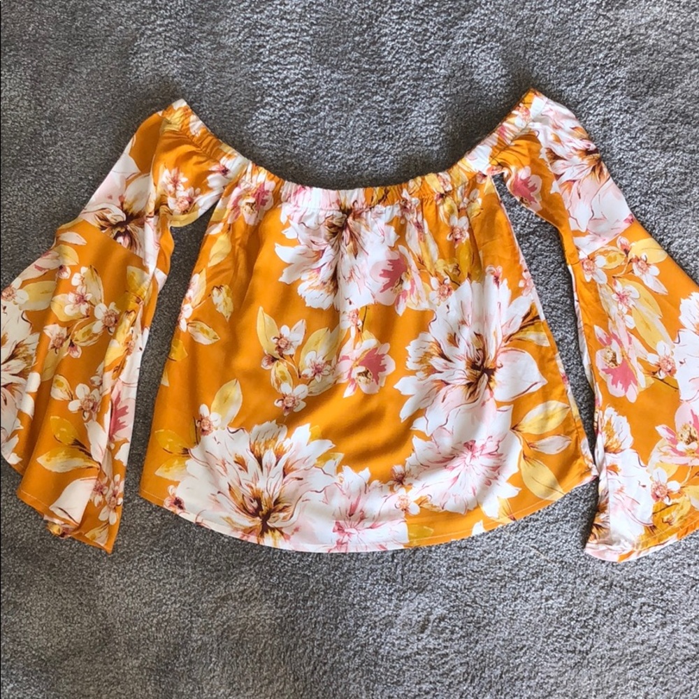 Off the shoulder top